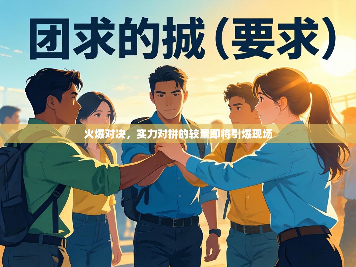 火爆对决，实力对拼的较量即将引爆现场